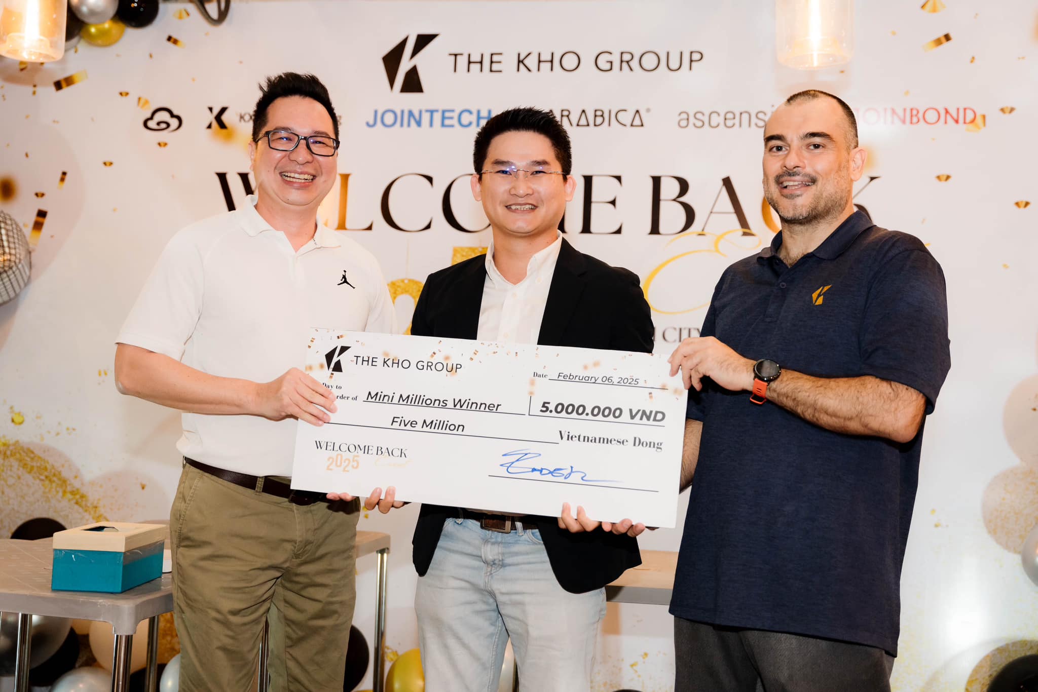 bốc thăm trúng thường 2025 jointech