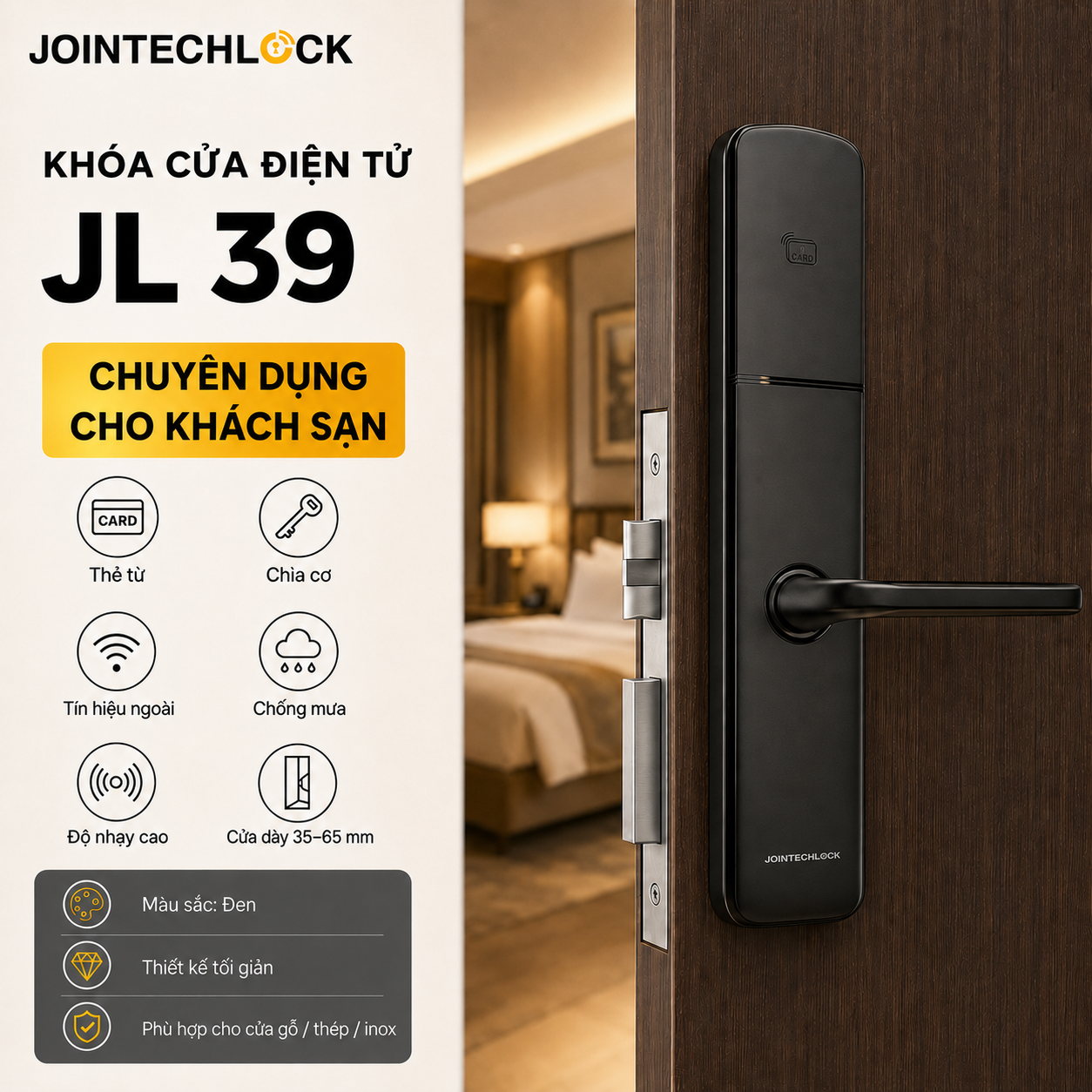 Khóa cửa điện tử Jointechlock JL 39