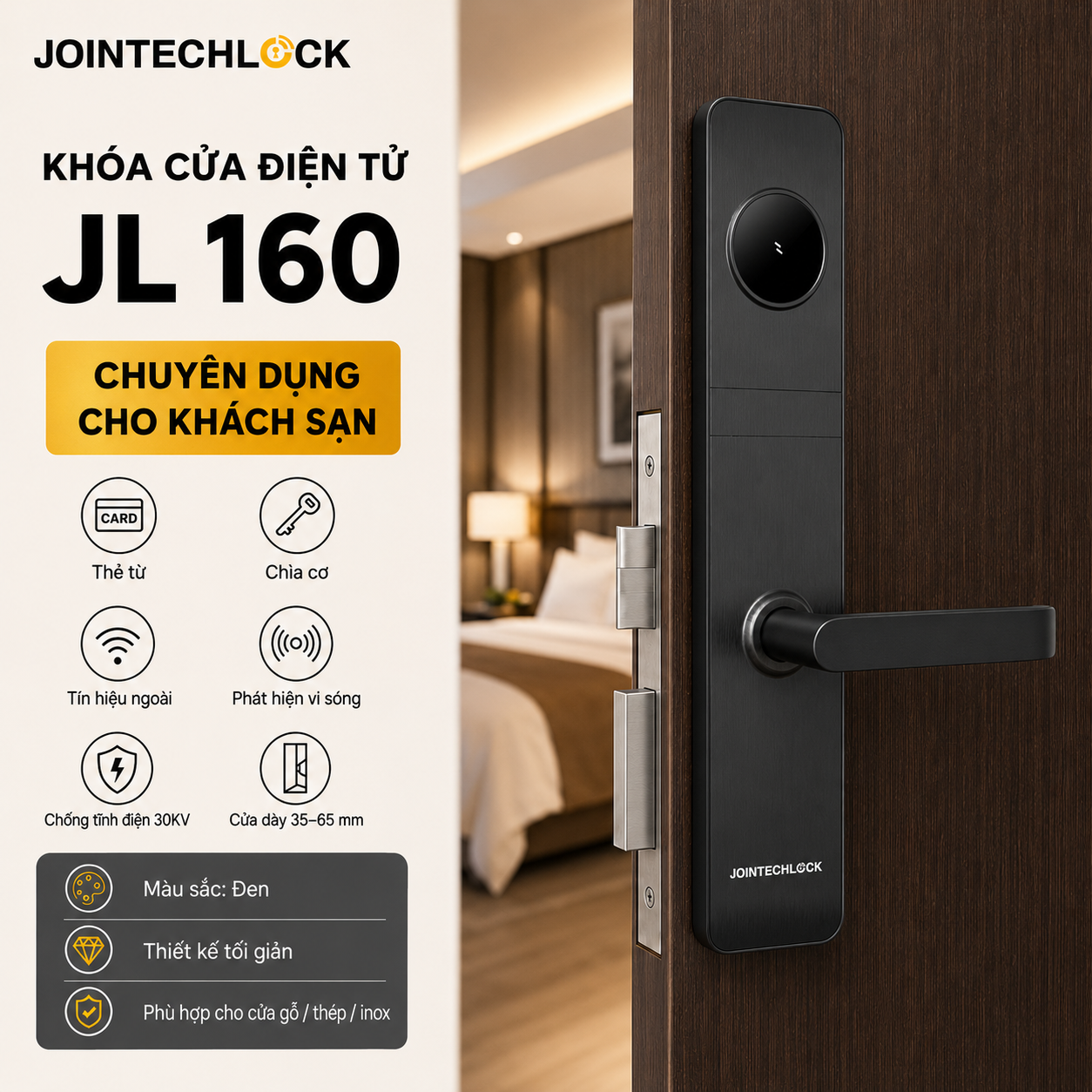 Khóa cửa điện tử Jointechlock JL 160