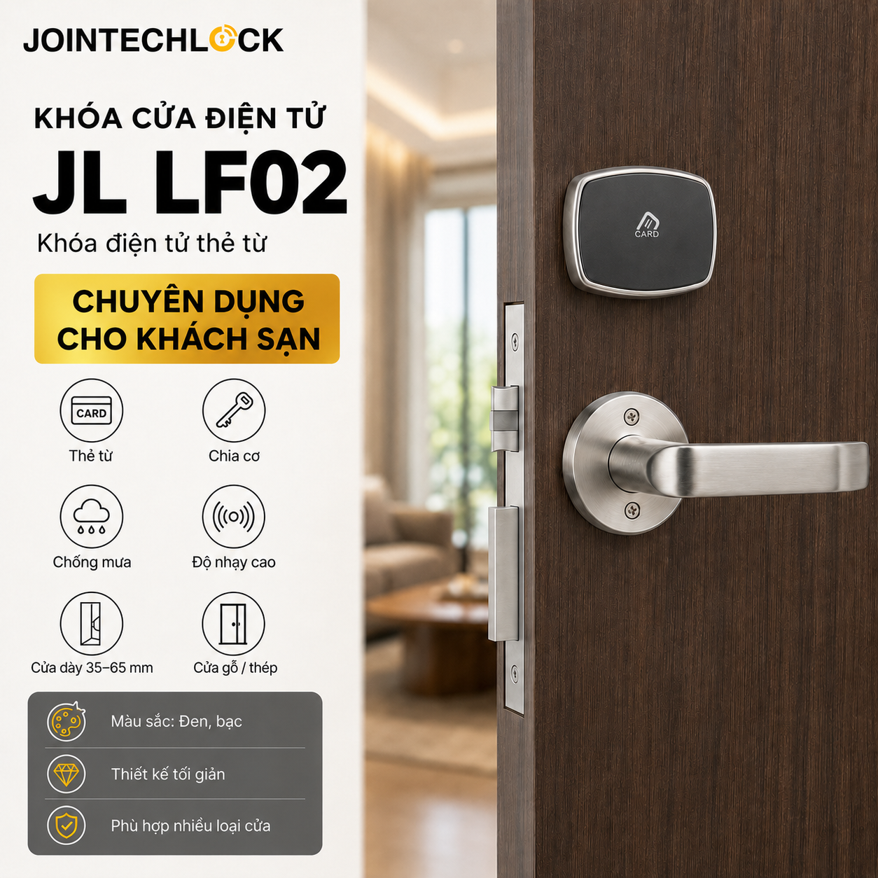 Khóa cửa điện tử Jointechlock JL LF02