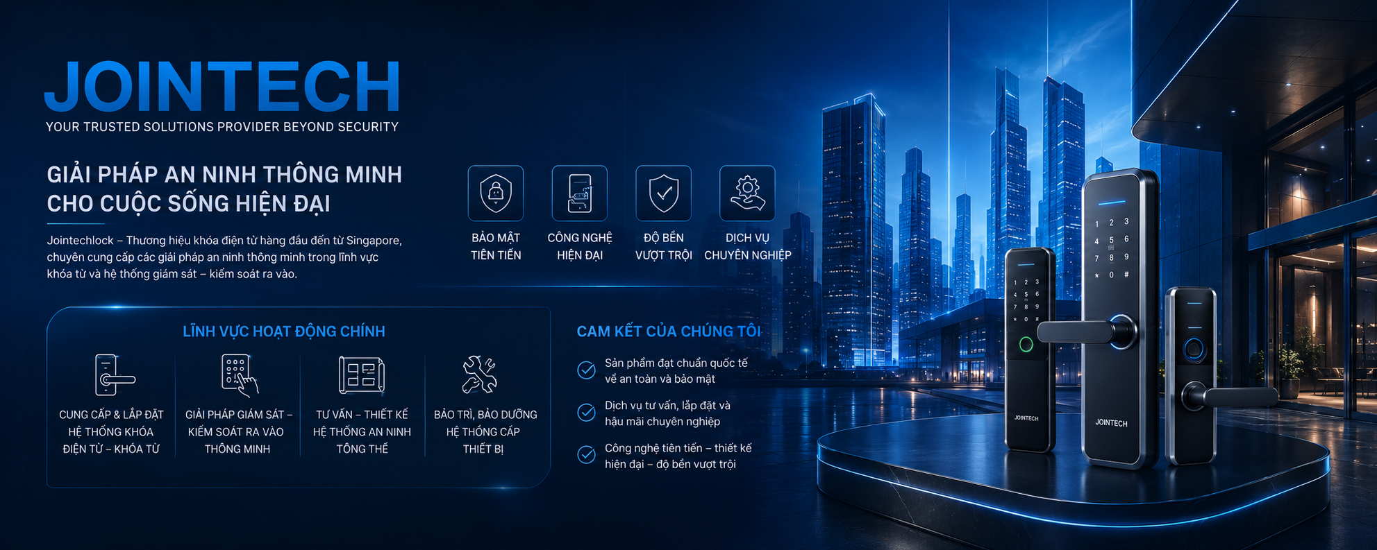 JOINTECH – Your Trusted Solutions Provider Beyond Security